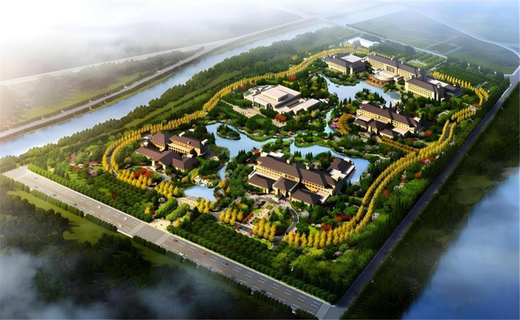 Linyi Blue Horizon International Hotel Yi He Eksteriør bilde