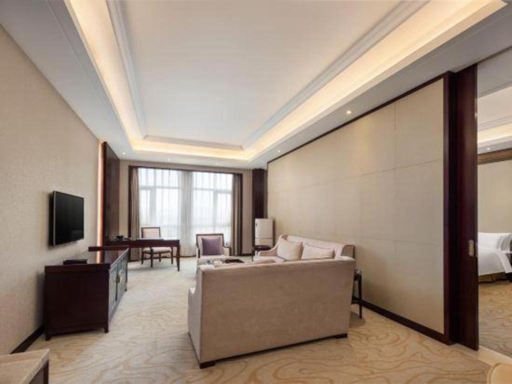 Linyi Blue Horizon International Hotel Yi He Eksteriør bilde